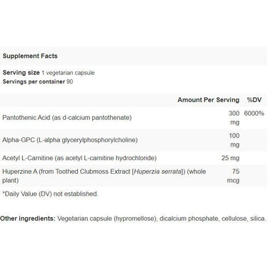 Acetyl-CH - (K-40) - Apex Energetics -  Brain, Cognition, Memory and Acetylcholine Support